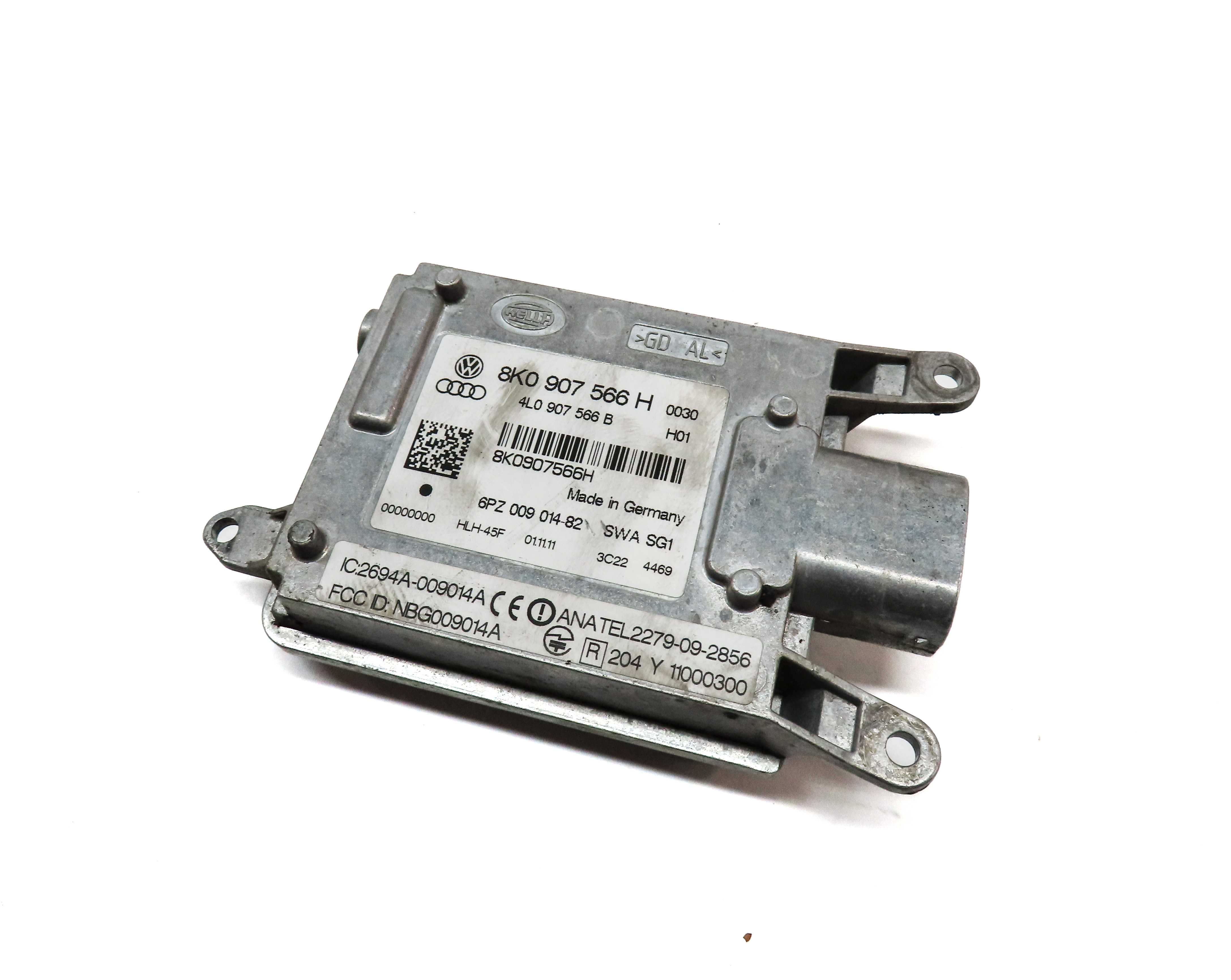 2012 AUDI S4 (B8 8K) REAR RIGHT PASSENGER BLIND SPOT ASSIST RADAR SENSOR MASTER — exact item pictured